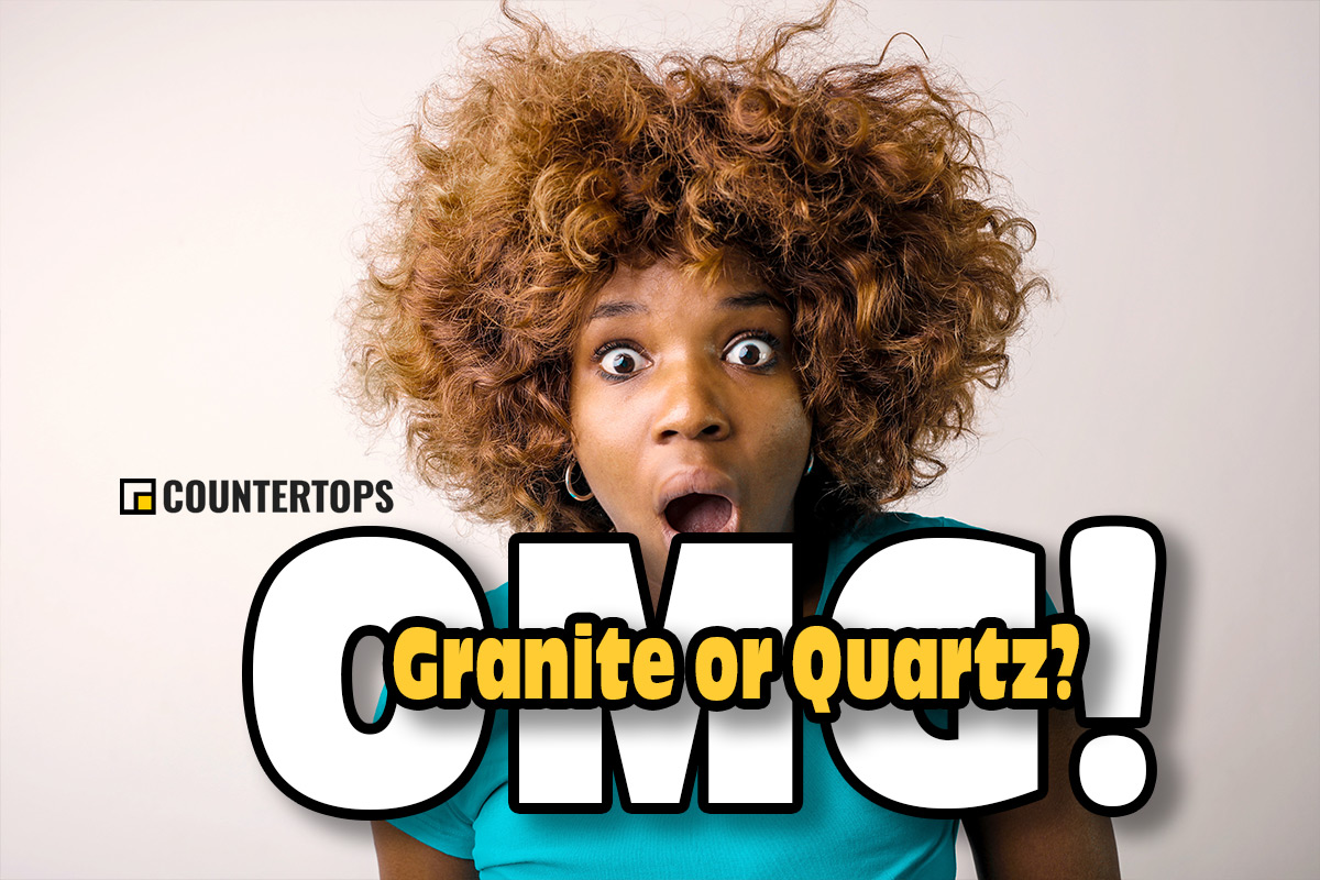 custom countertops granite or quartz