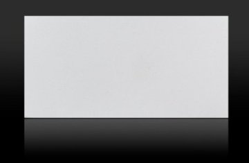 "These pristine quartz countertops exude a sleek, modern aes...