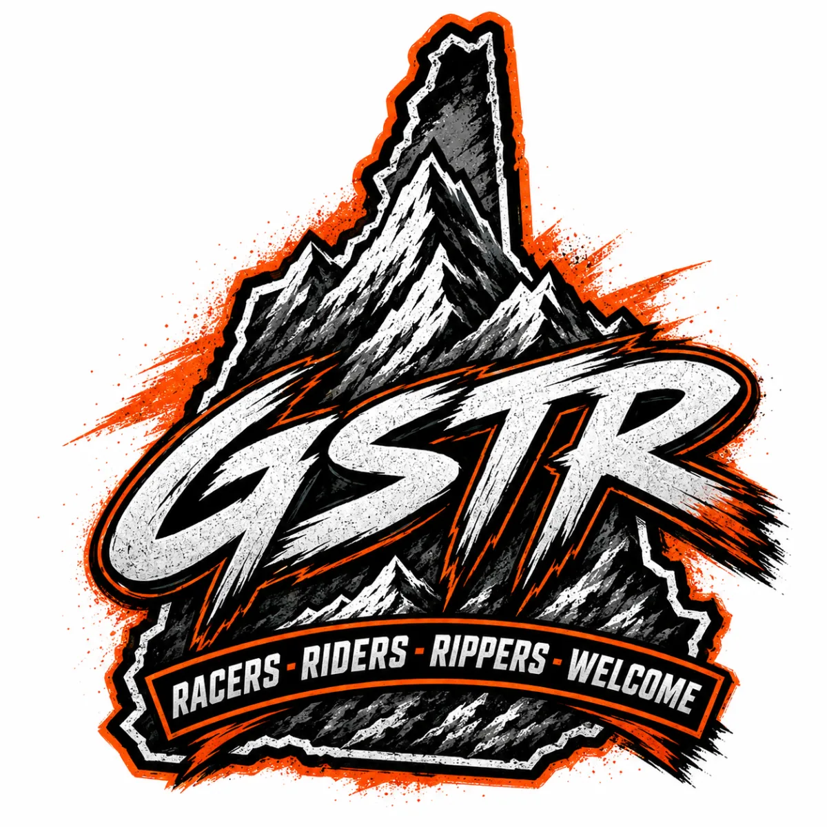 Trail Riding NH | GSTR | Dirt bike logo